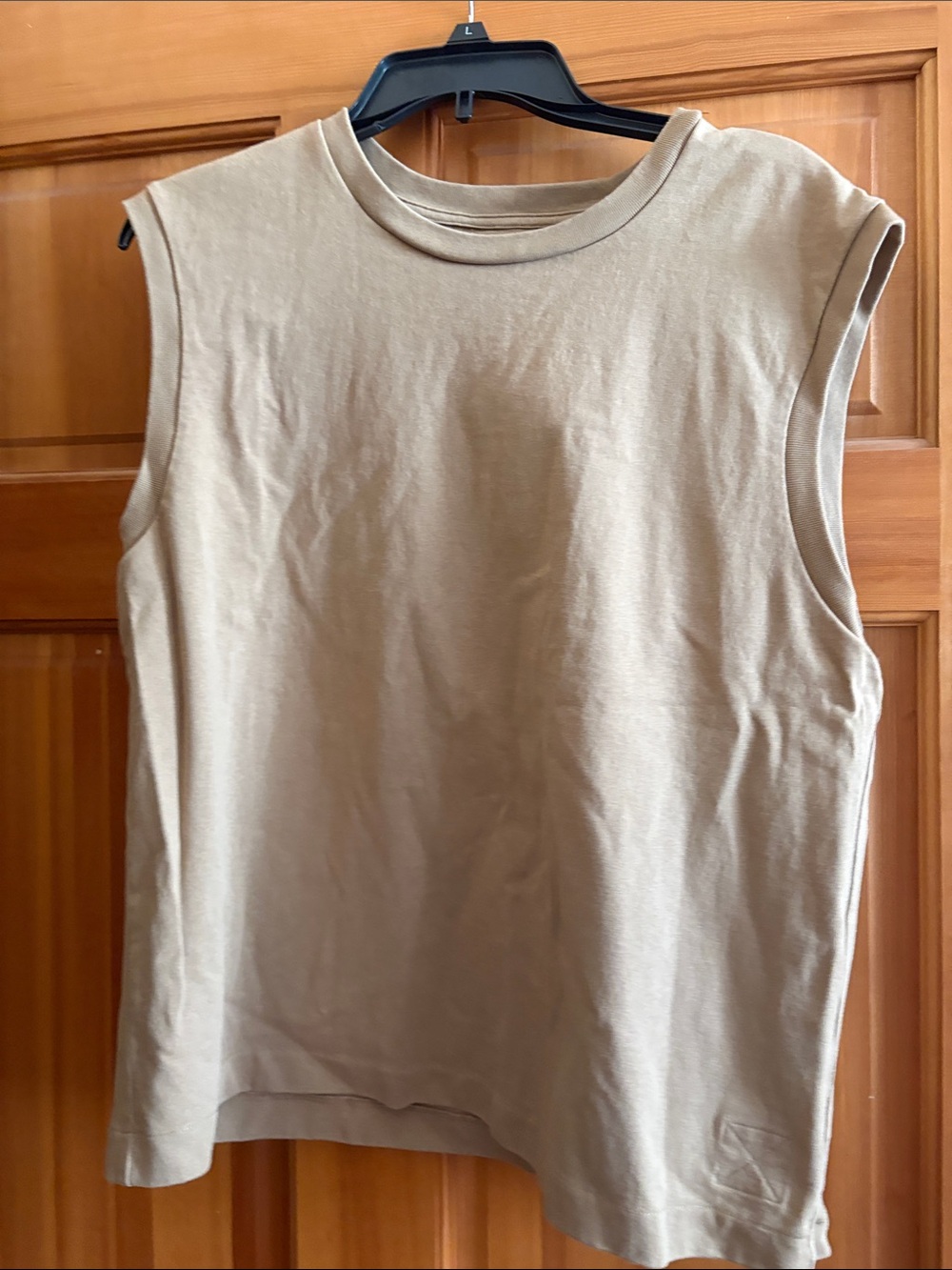 Banana Republic Sleeveless Tank Top in Tan